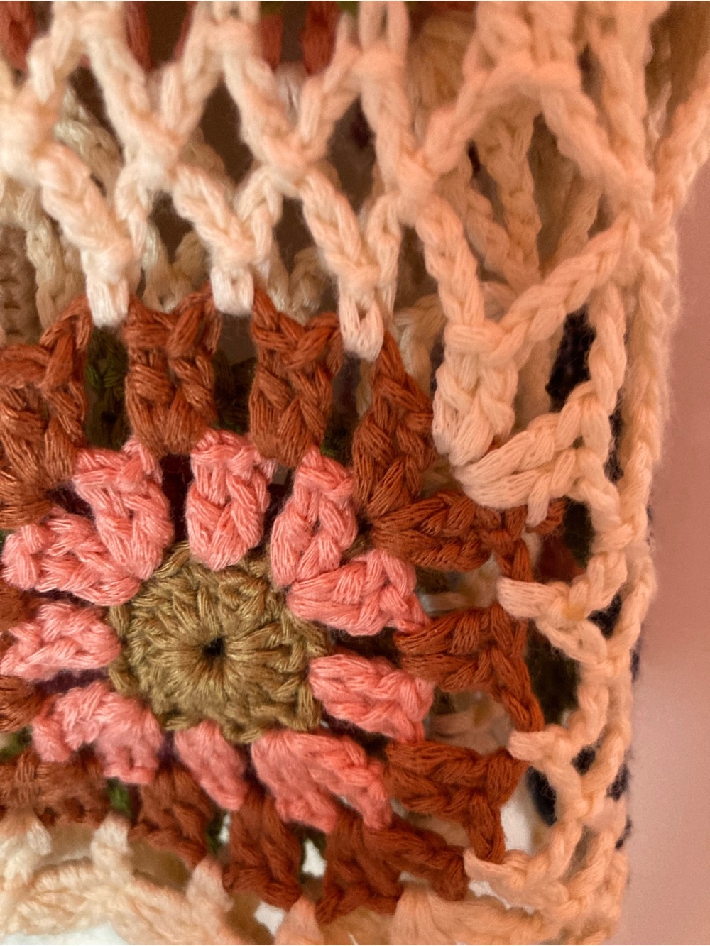 Heyden Cream Off-The-Shoulder Crochet-Sleeve Sweater - Picture 4 of 6